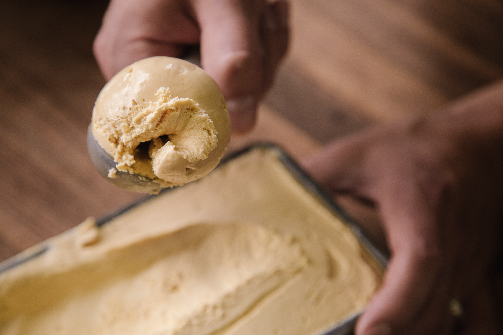Smooth and Creamy Salted Caramel Frozen Custard Sous Vide Recipe ChefSteps