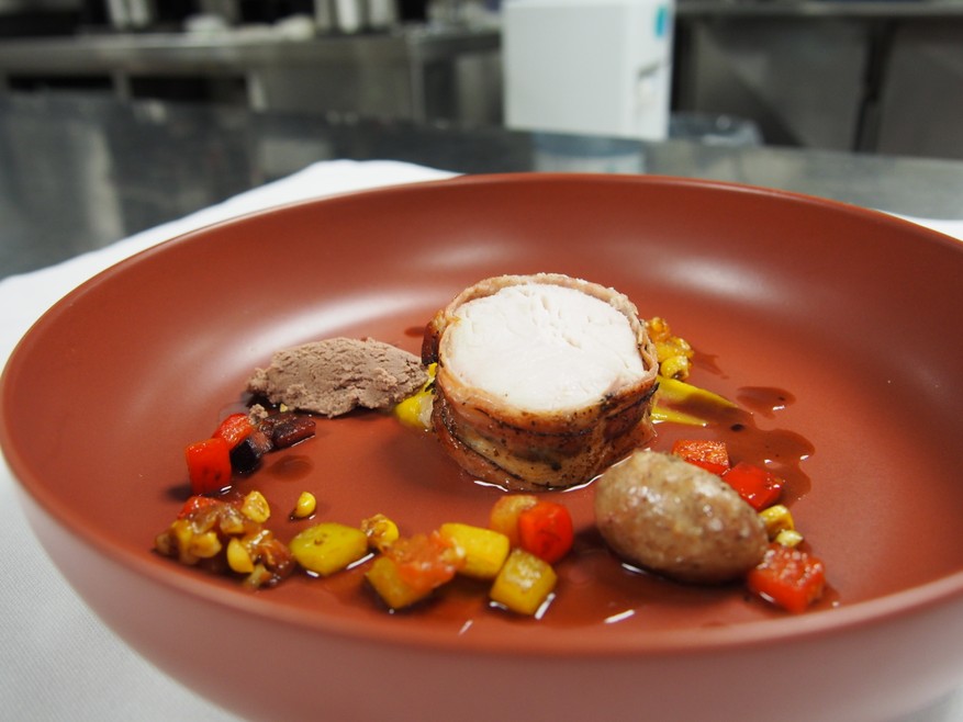 Sous Vide Rabbit Loin Rabbit Demi Glace Photo By Raymond Magnuson Chefsteps