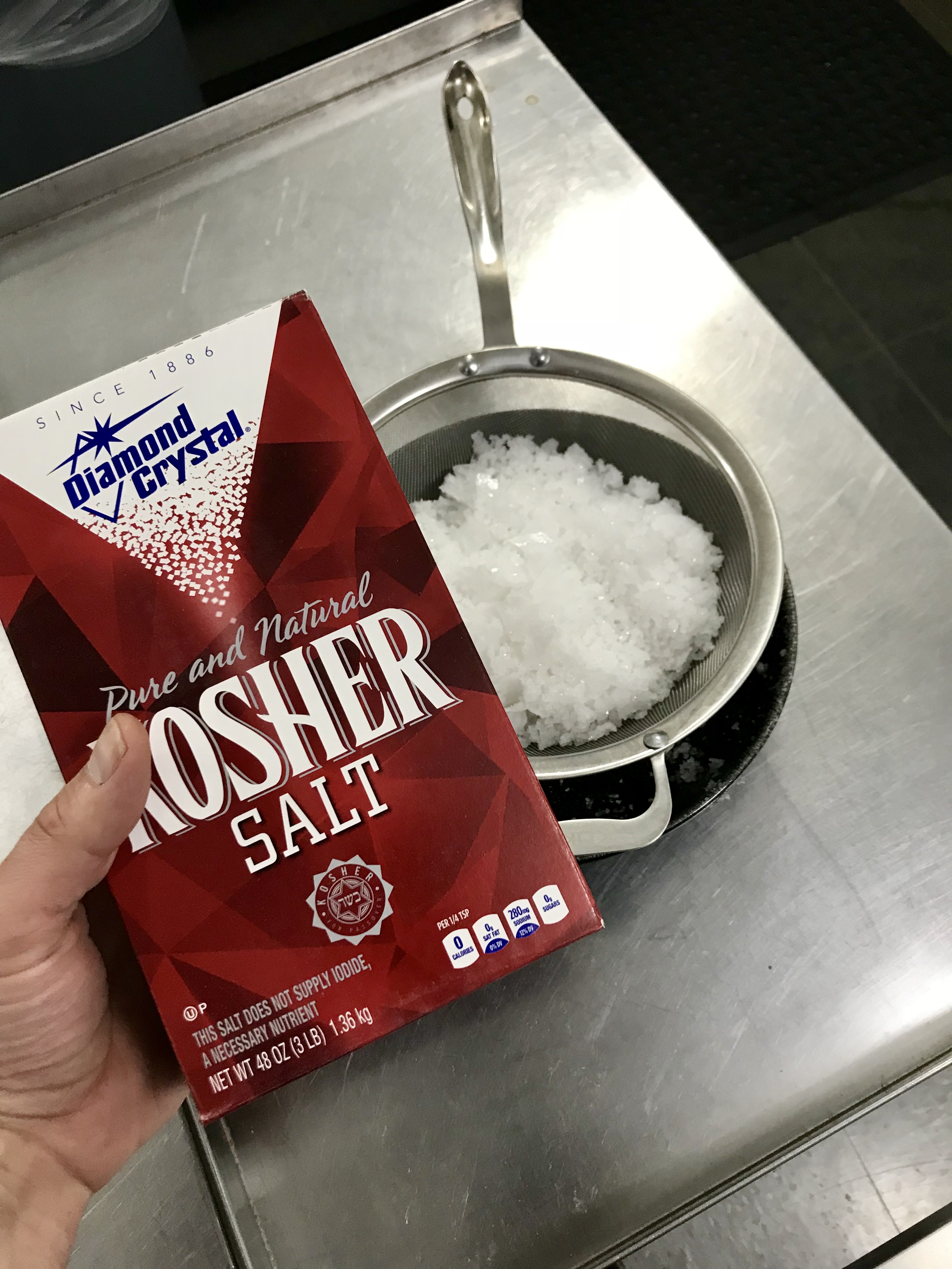 Turn Cheap Kosher Salt Into Fancy, Flaky Salt Crystals Sous Vide