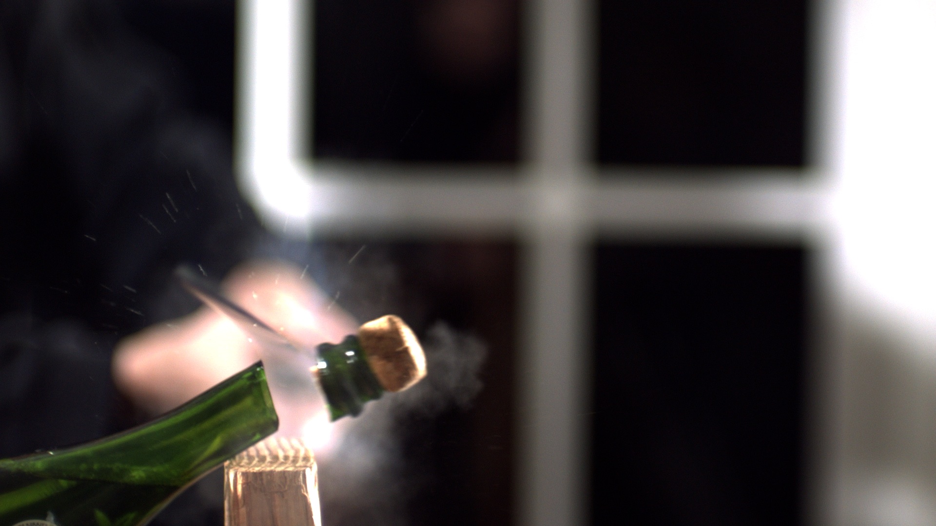How to Saber a Champagne Bottle