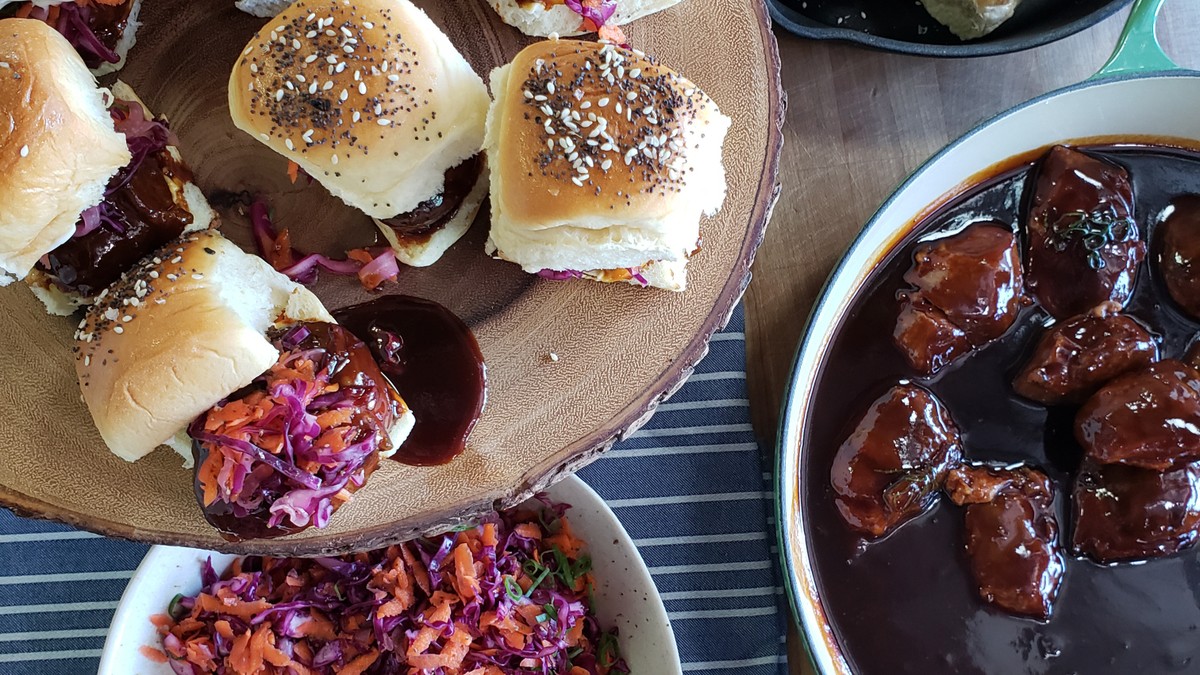 BBQ Pork Cheek Sliders ChefSteps