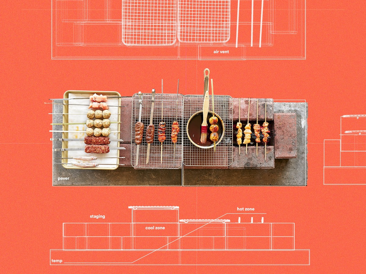 How to Build the Ultimate Hibachi Grill for Yakitori, Skewers, and ...