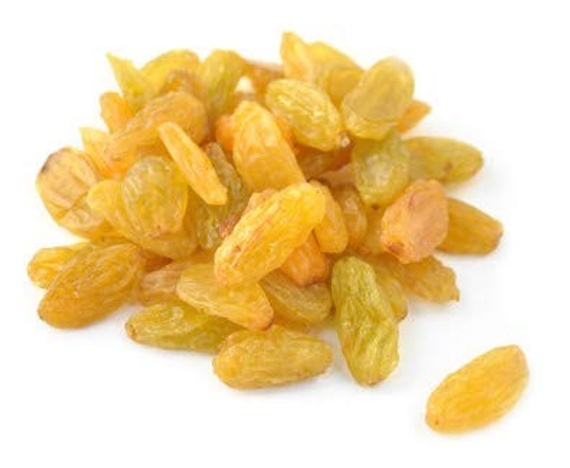 Golden raisins