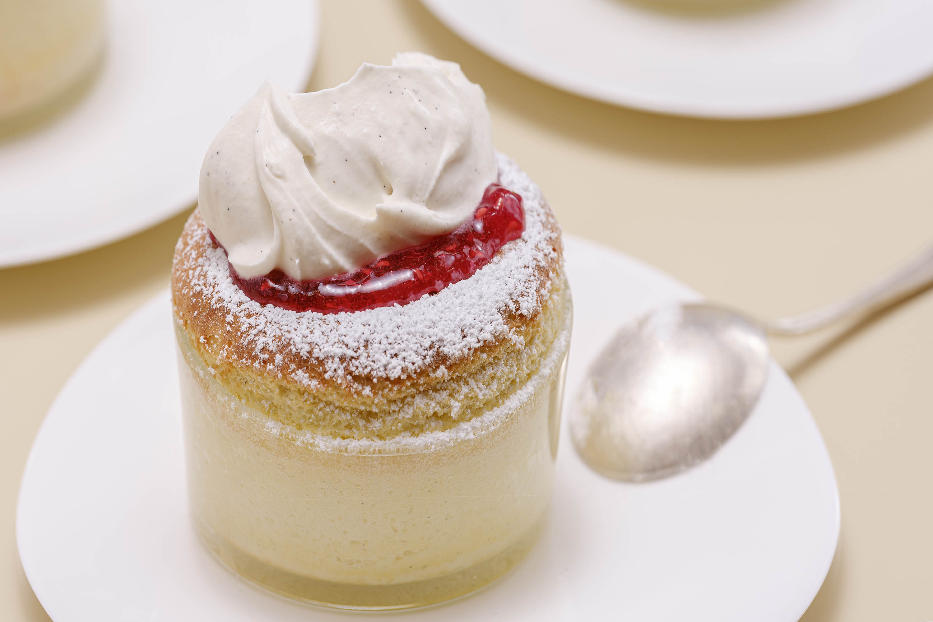 Strawberry Shortcake Soufflé