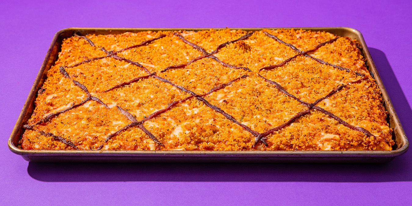 Sfincione (Sicilian Pizza)