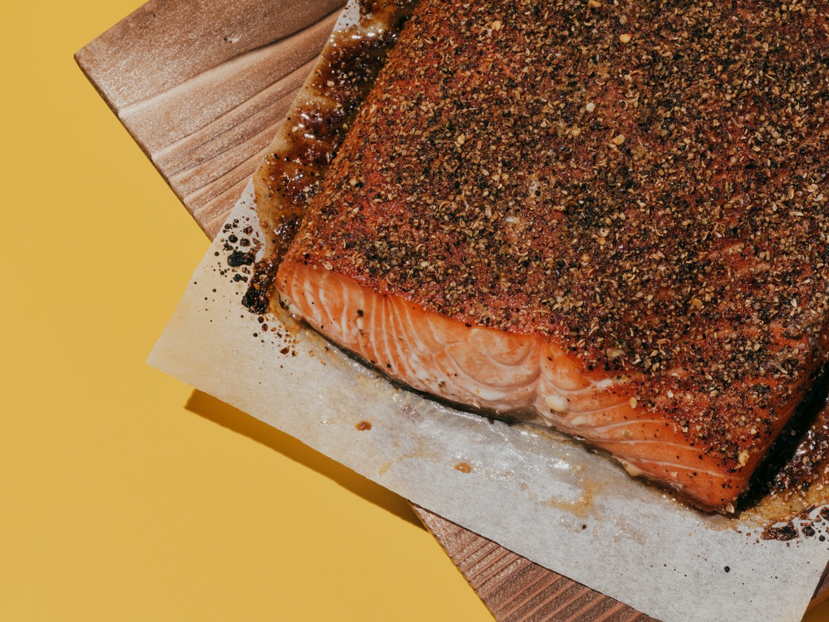 SlowRoasted PastramiSpiced Salmon ChefSteps