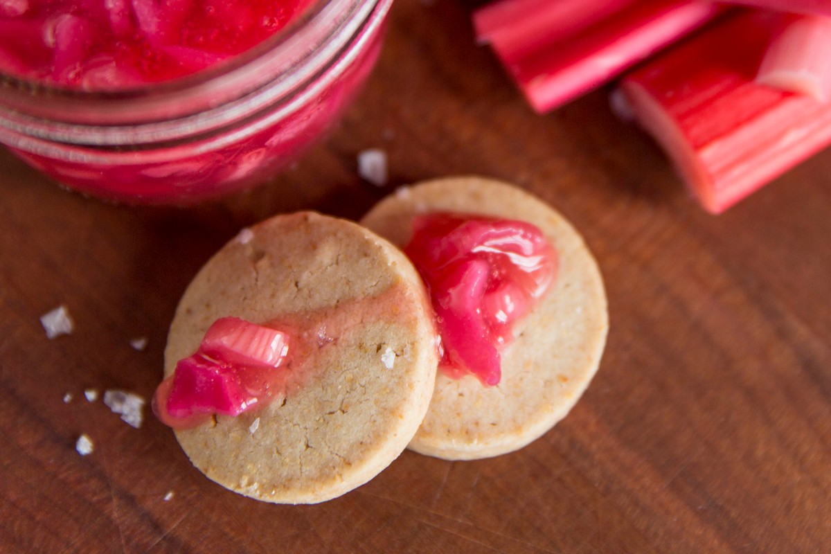 gold pan shortbread cups — Chef Stef's