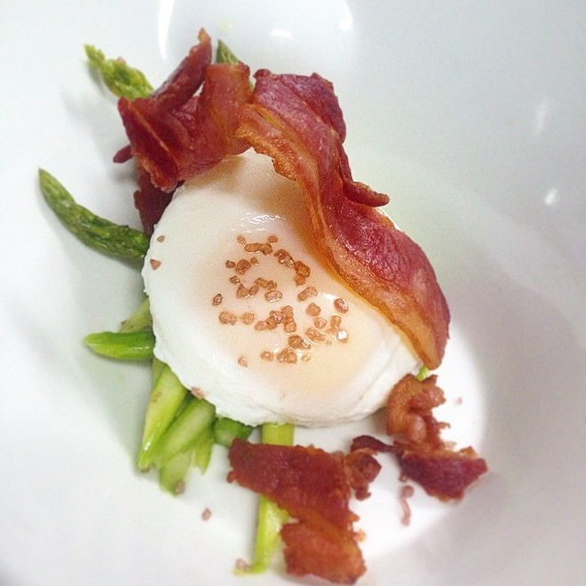 asparagus ham and egg Photo by patrick ChefSteps