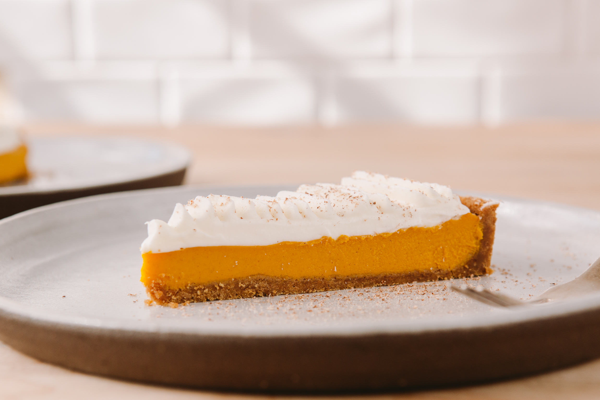 No-Bake Pumpkin Cheesecake Pie