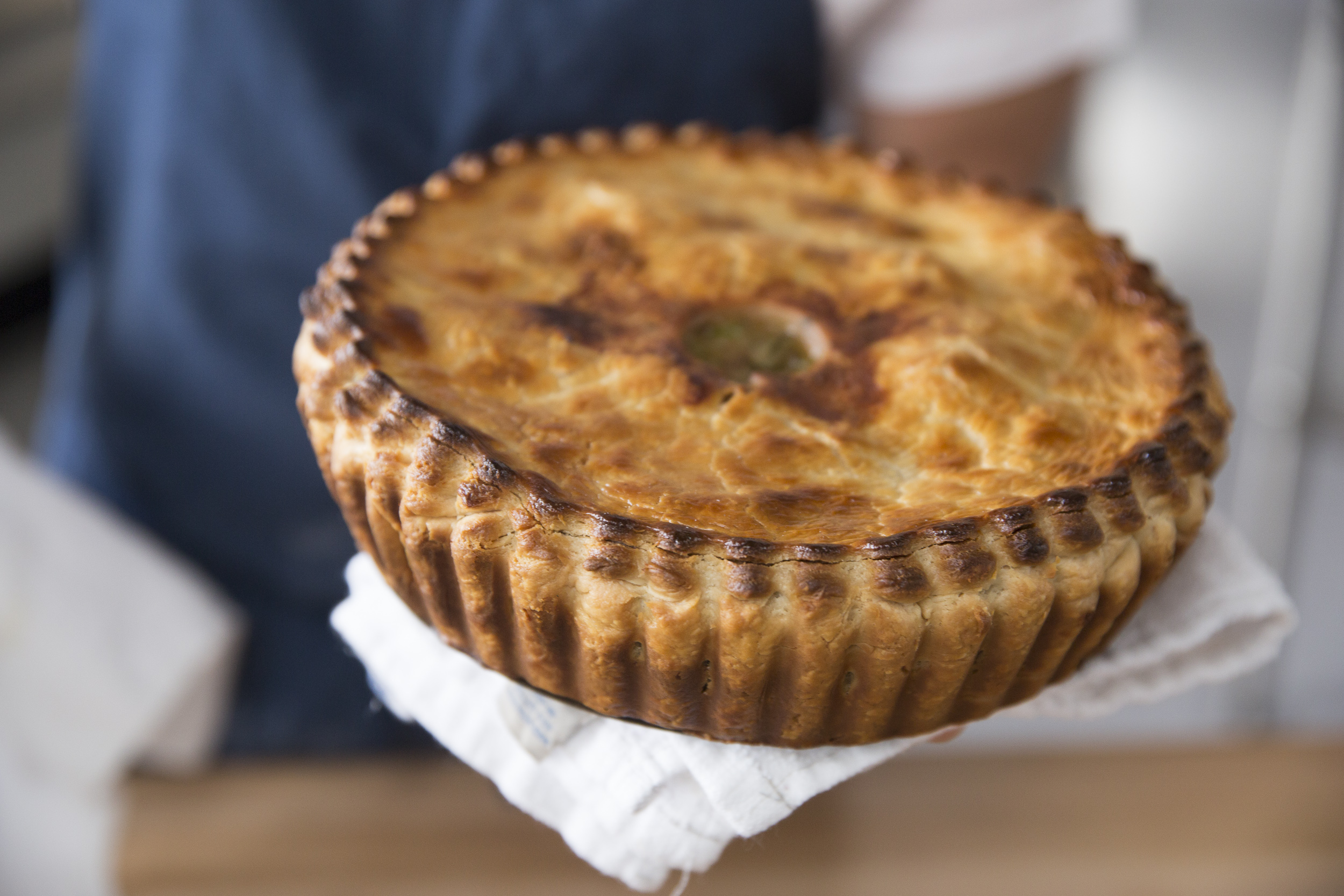 Classic Double-Crusted Turkey Pot Pie