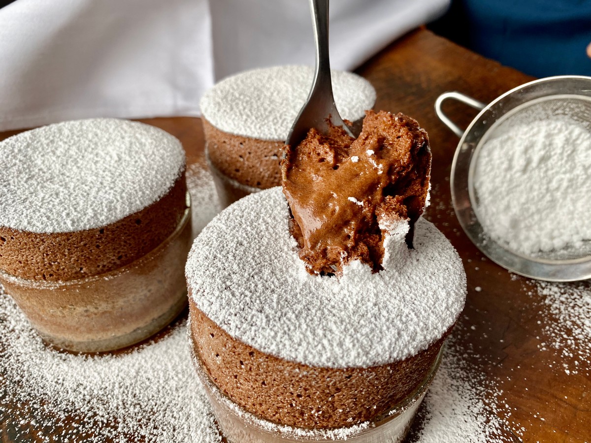 GlutenFree Molten Chocolate Soufflé ChefSteps
