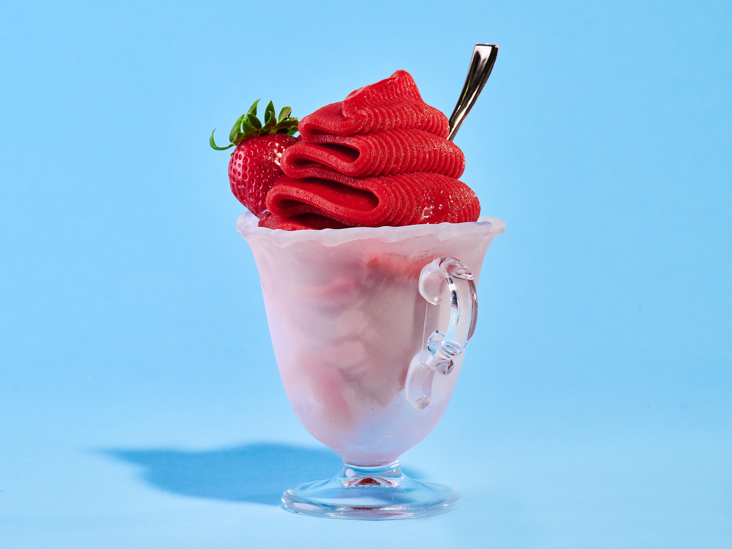Strawberry-Angostura Sorbet