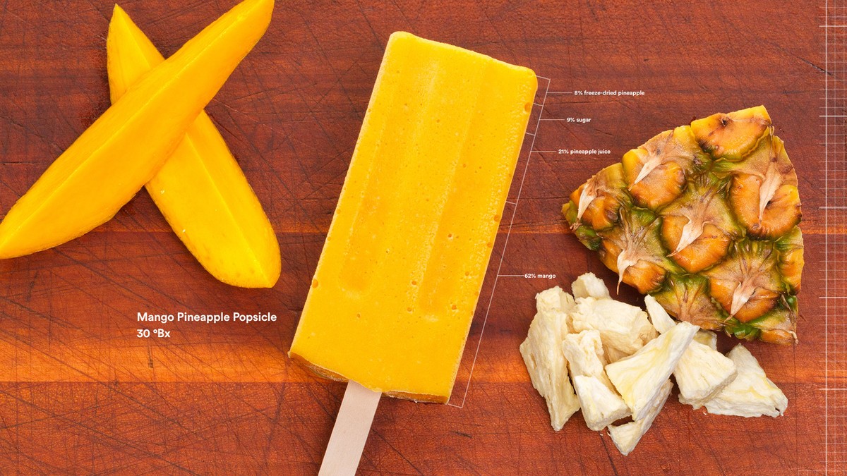 MangoPineapple Popsicles ChefSteps