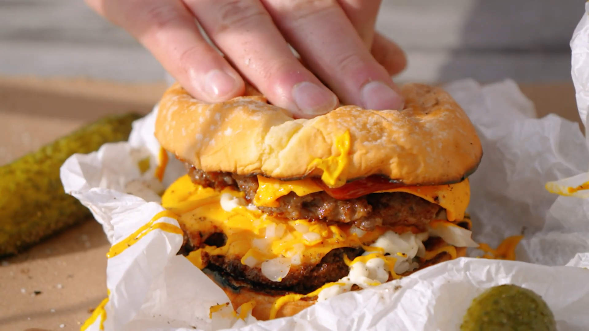 All New for June Smash Burgers, Patty Engineering, Malted Mustard