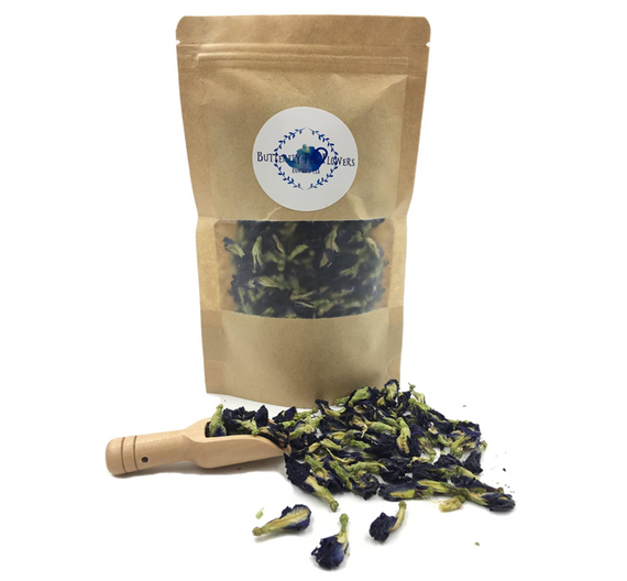 Dried butterfly pea flowers Ingredient ChefSteps