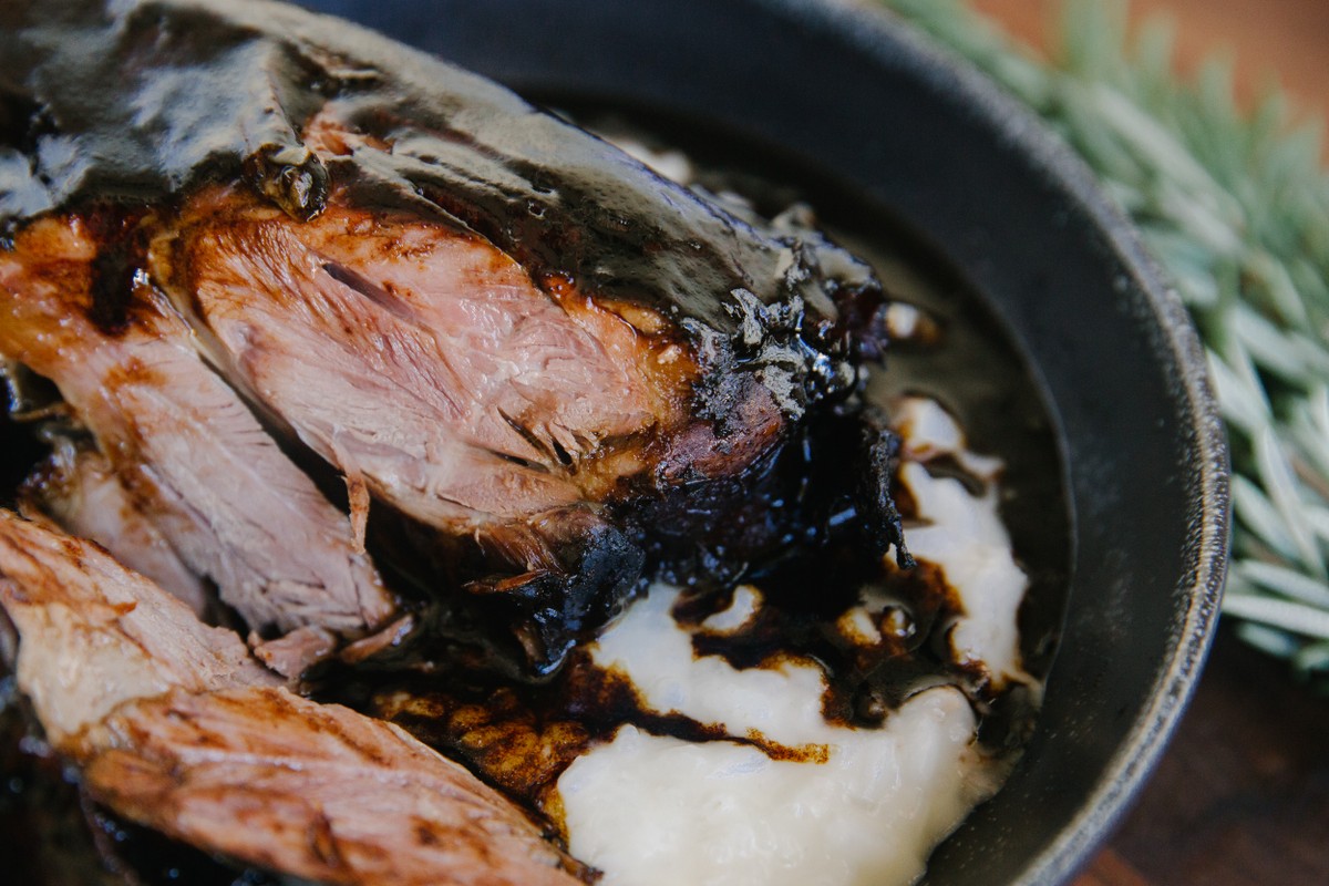 Braised and Glazed Lamb Shank Sous Vide Recipe ChefSteps