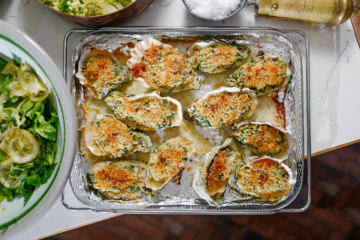 Oysters Rockefeller ChefSteps