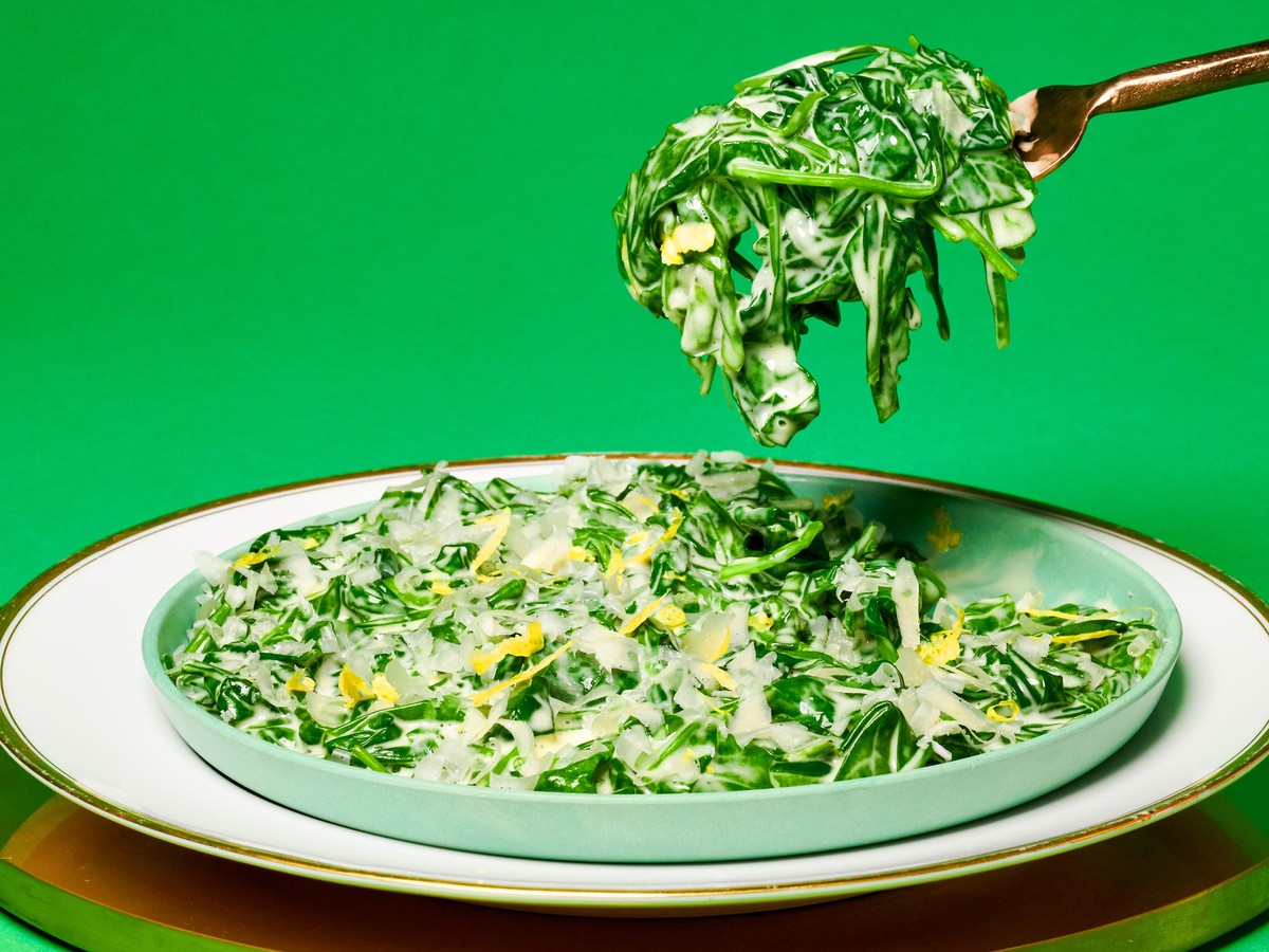 Light and Bright Creamed Spinach | ChefSteps