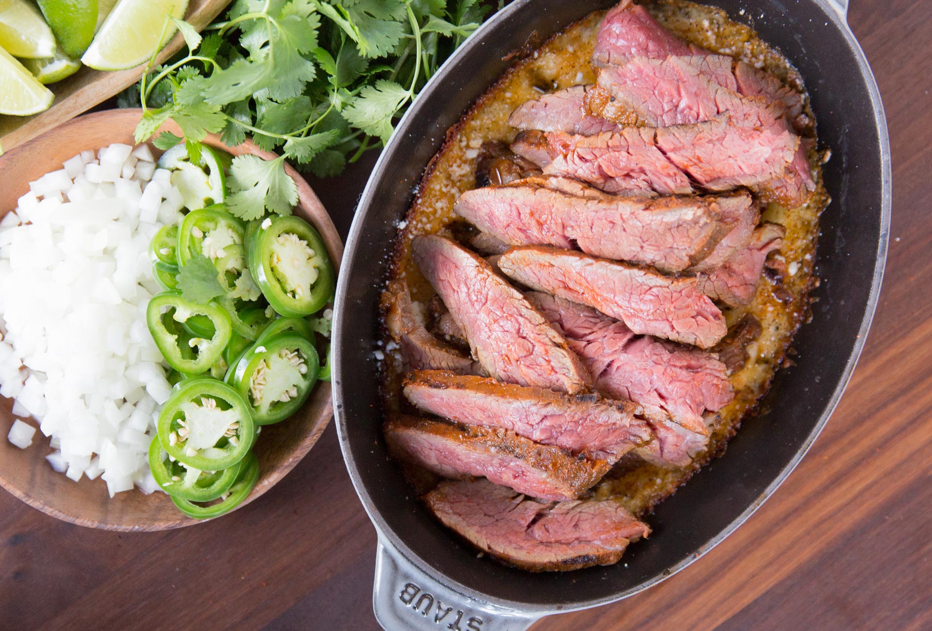 Carne Asada Tacos With Tender Flank Steak Sous Vide Recipe ChefSteps