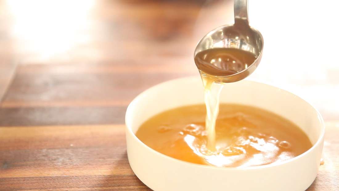 PressureCooked Brown Chicken Stock Recipe ChefSteps