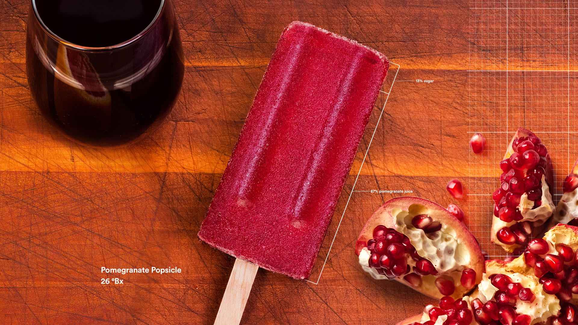 Pomegranate Popsicles